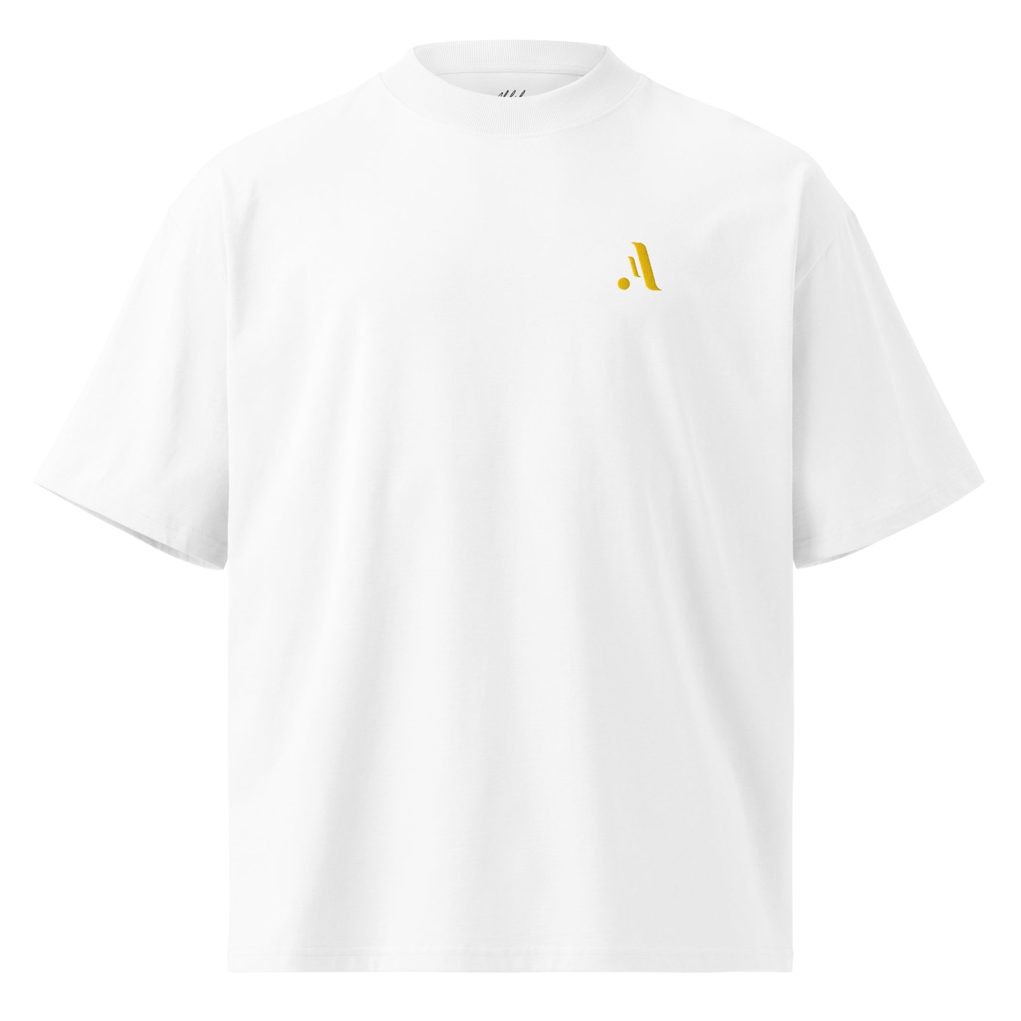 Men’s Organic Oversized High Neck Tee — A • Edition