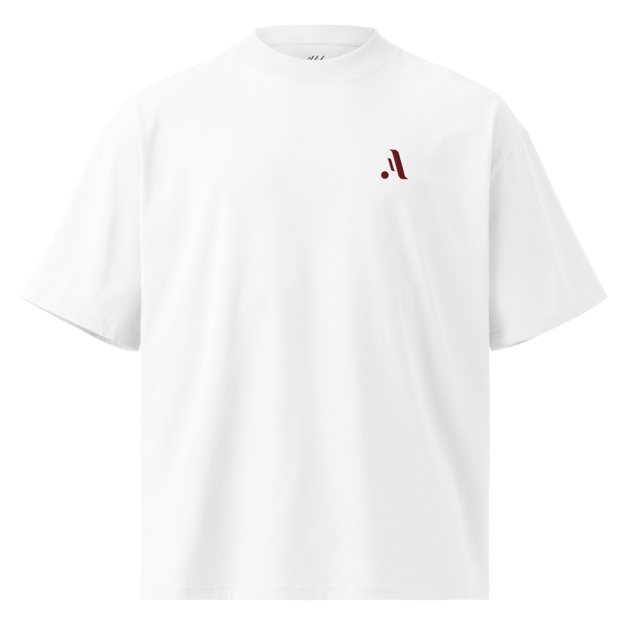 Men’s Organic Oversized High Neck Tee — A • Edition
