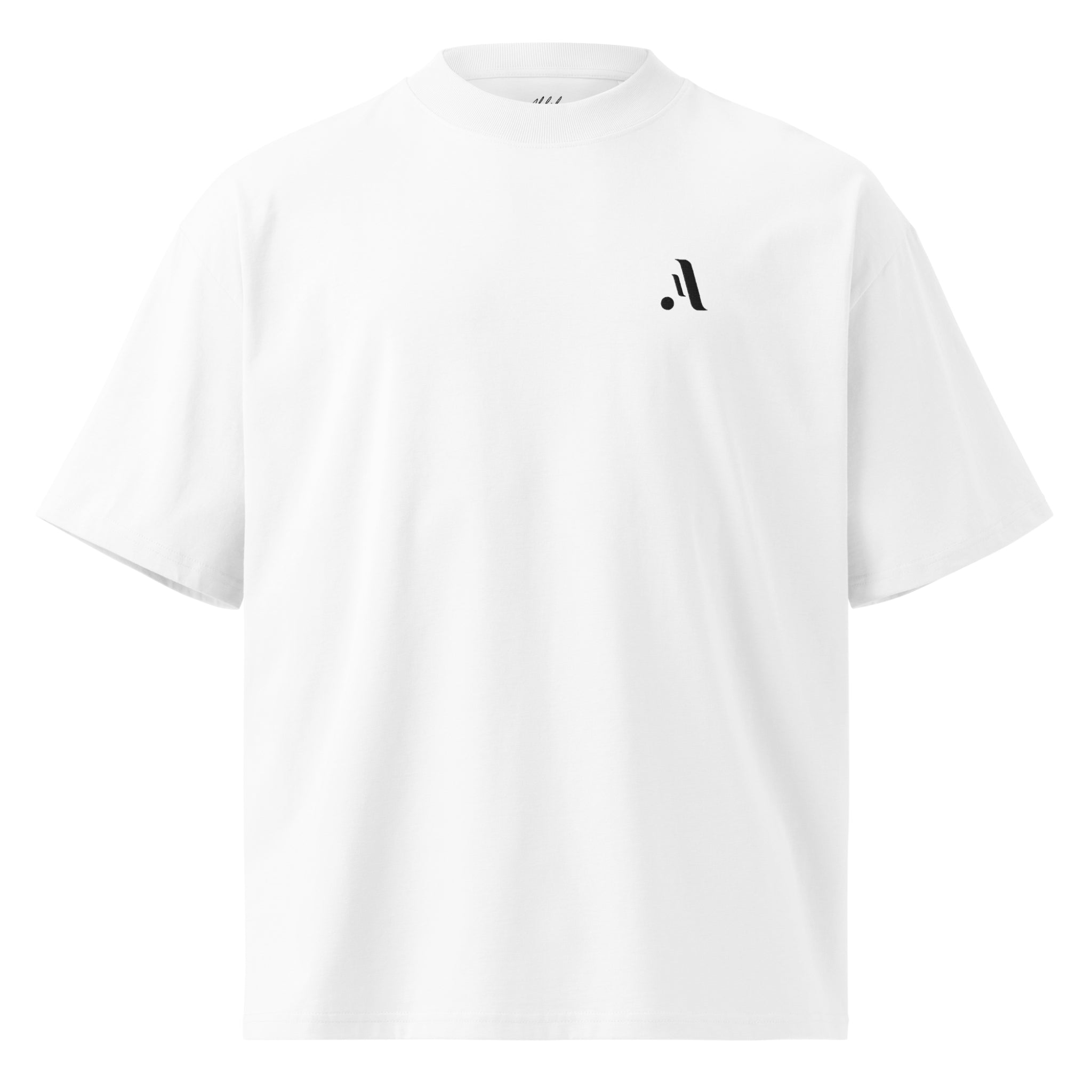 Men’s Organic Oversized High Neck Tee — A • Edition