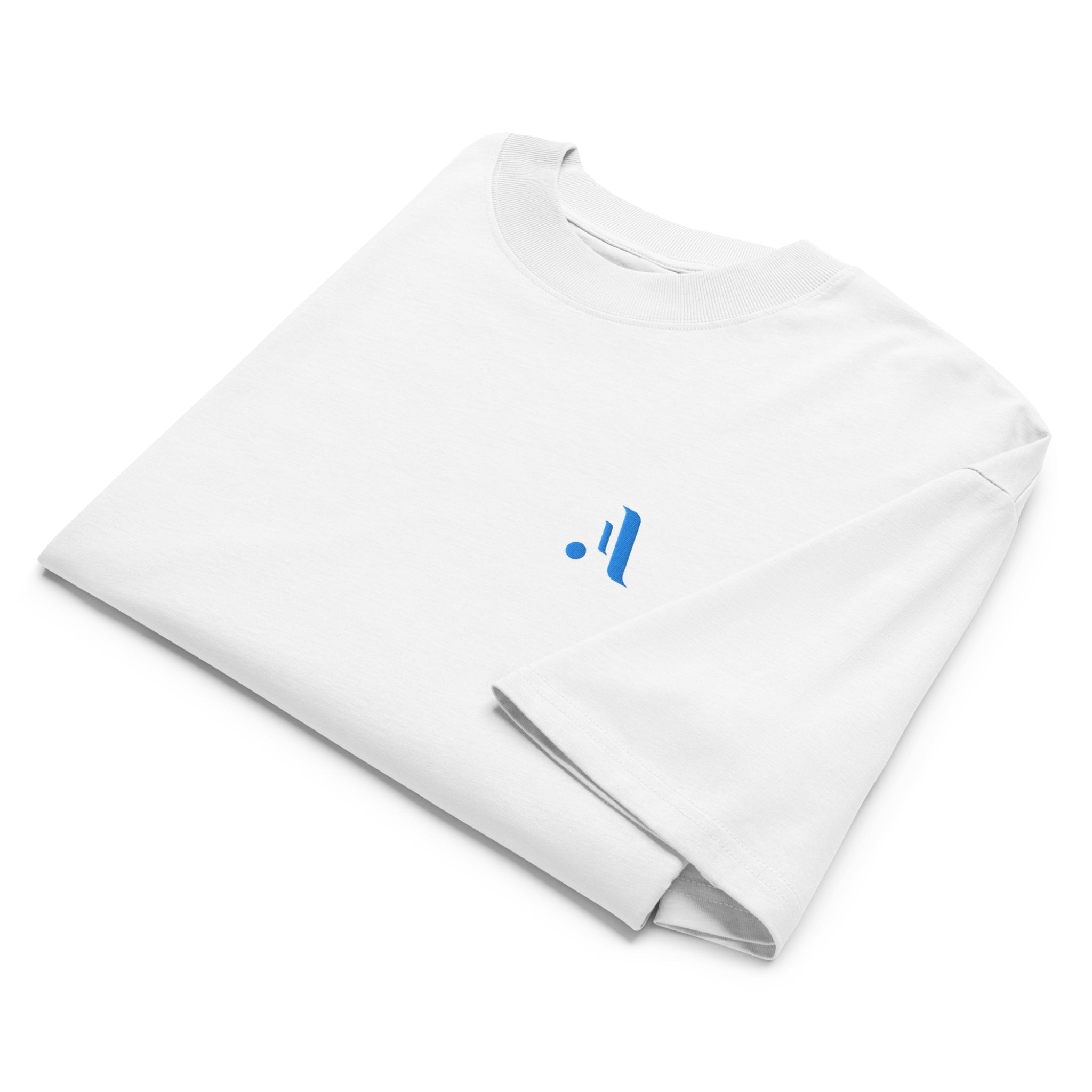 Men’s Organic Oversized High Neck Tee — A • Edition