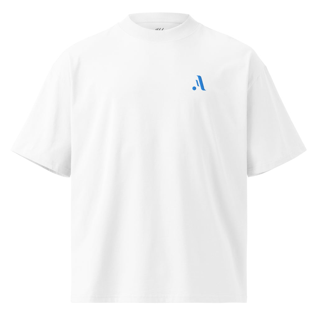 Men’s Organic Oversized High Neck Tee — A • Edition