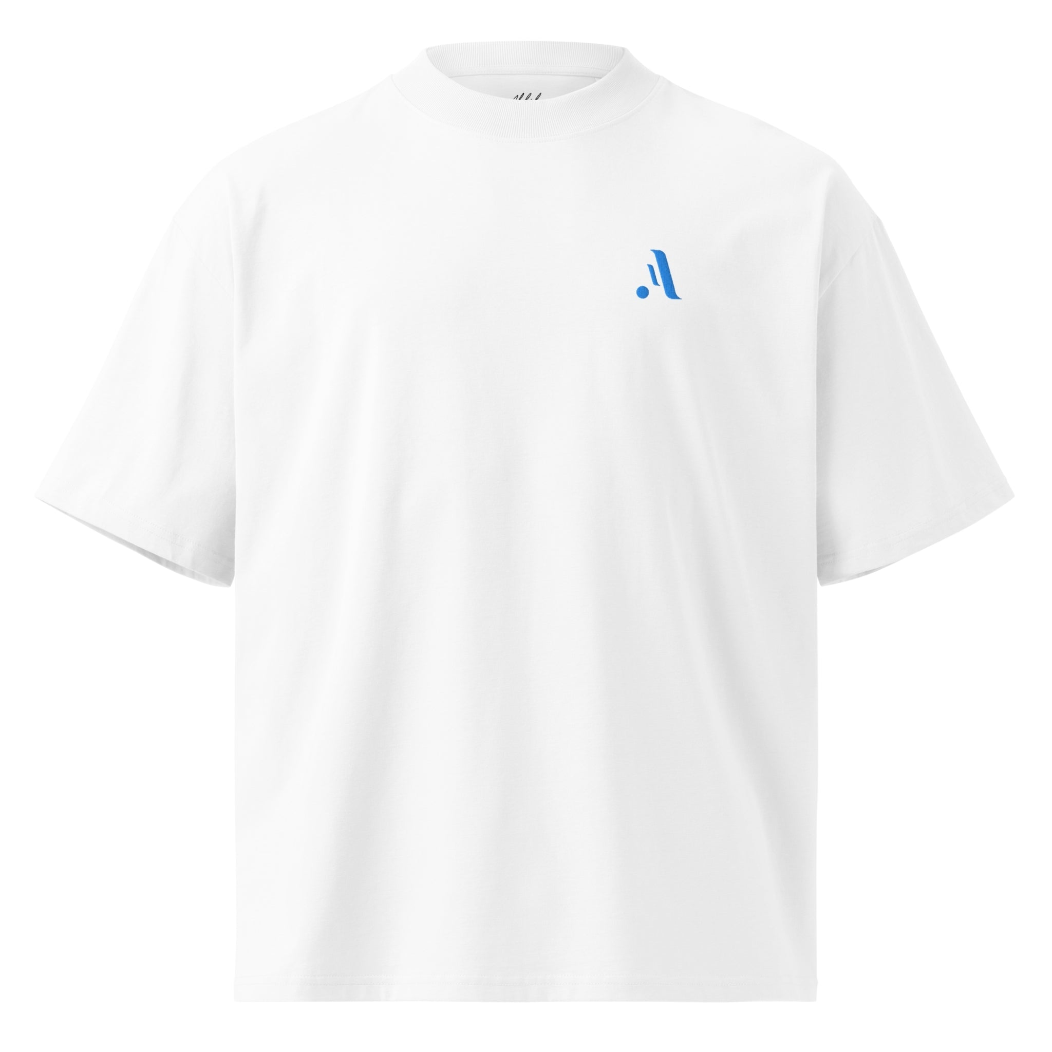 Men’s Organic Oversized High Neck Tee — A • Edition