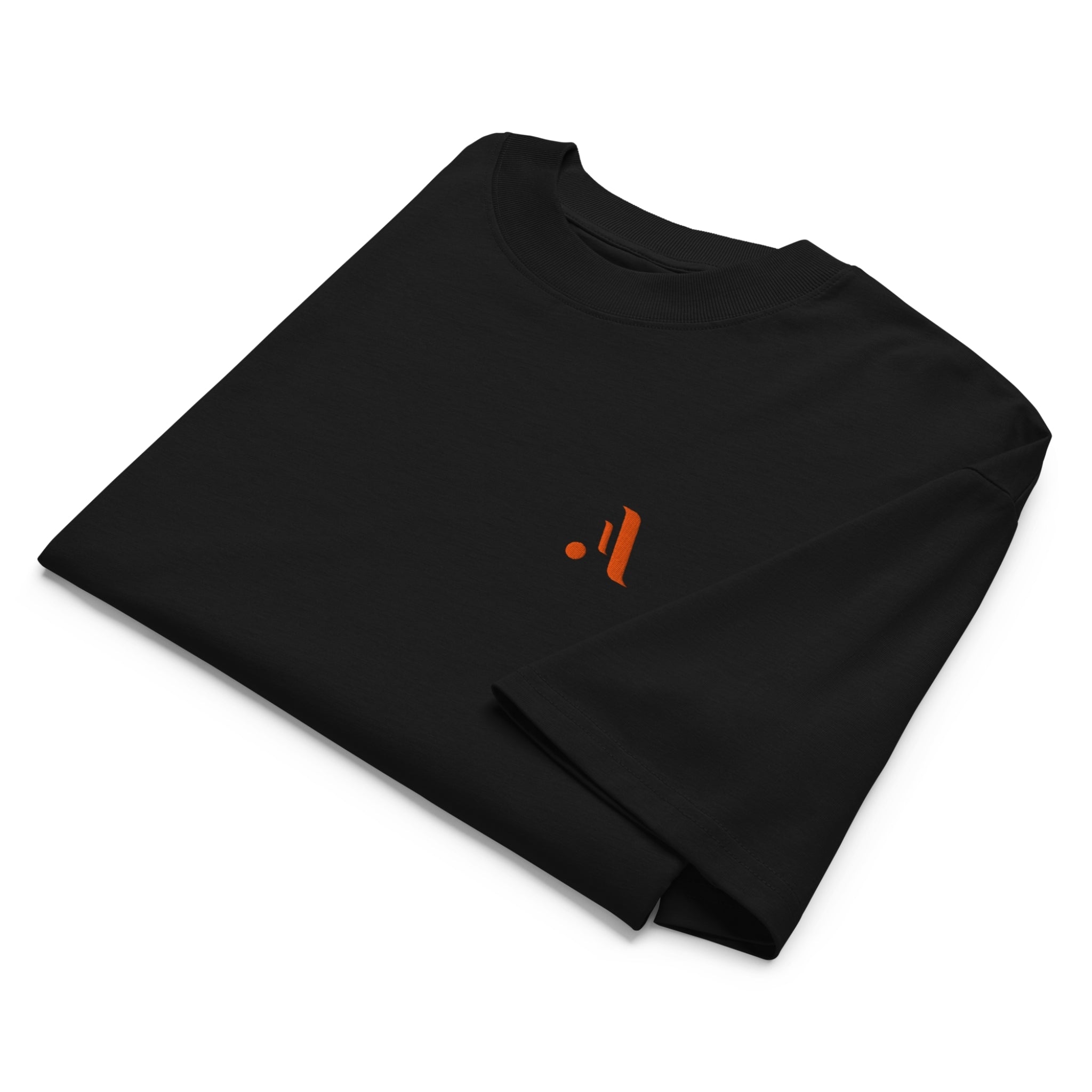 Men’s Organic Oversized High Neck Tee — A • Edition