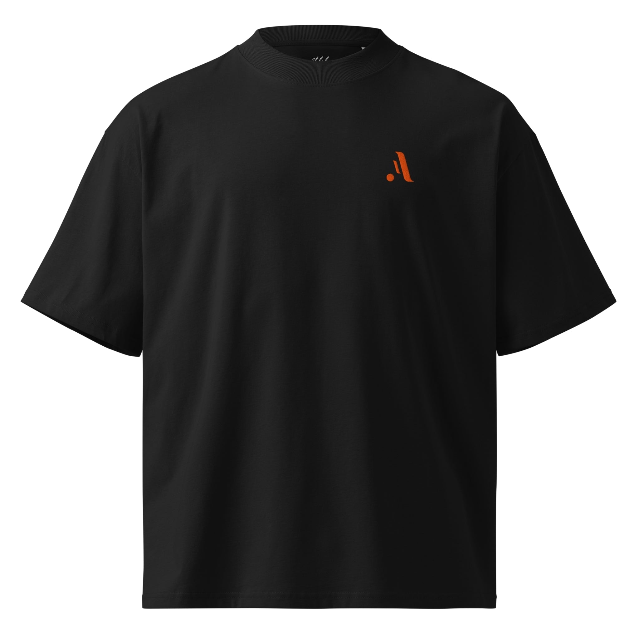 Men’s Organic Oversized High Neck Tee — A • Edition