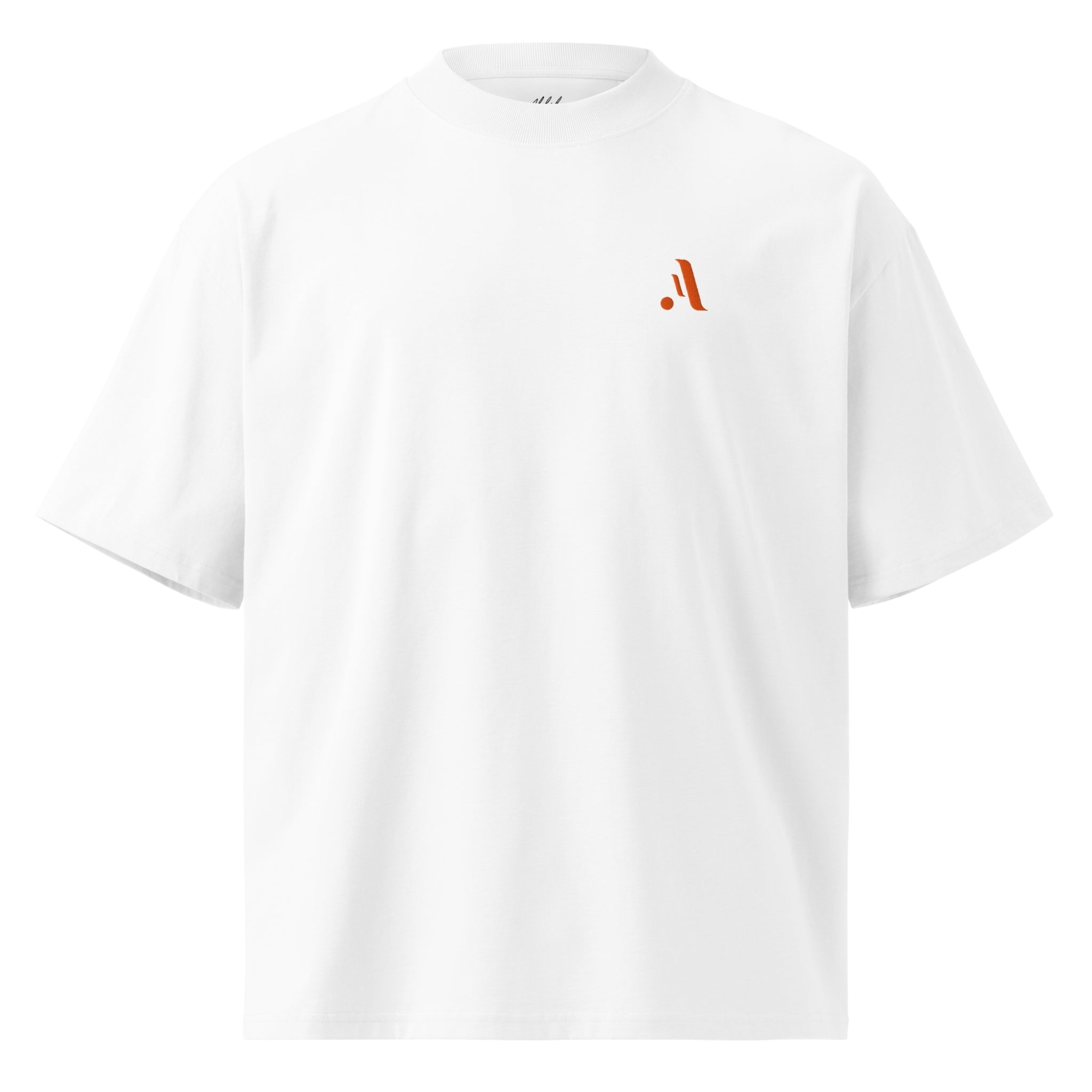 Men’s Organic Oversized High Neck Tee — A • Edition