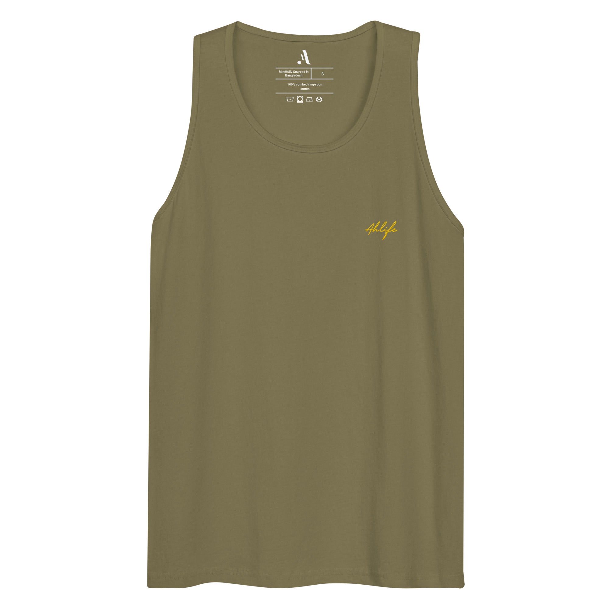 Men’s Active Tank Top — Ahlife • Amber Gold
