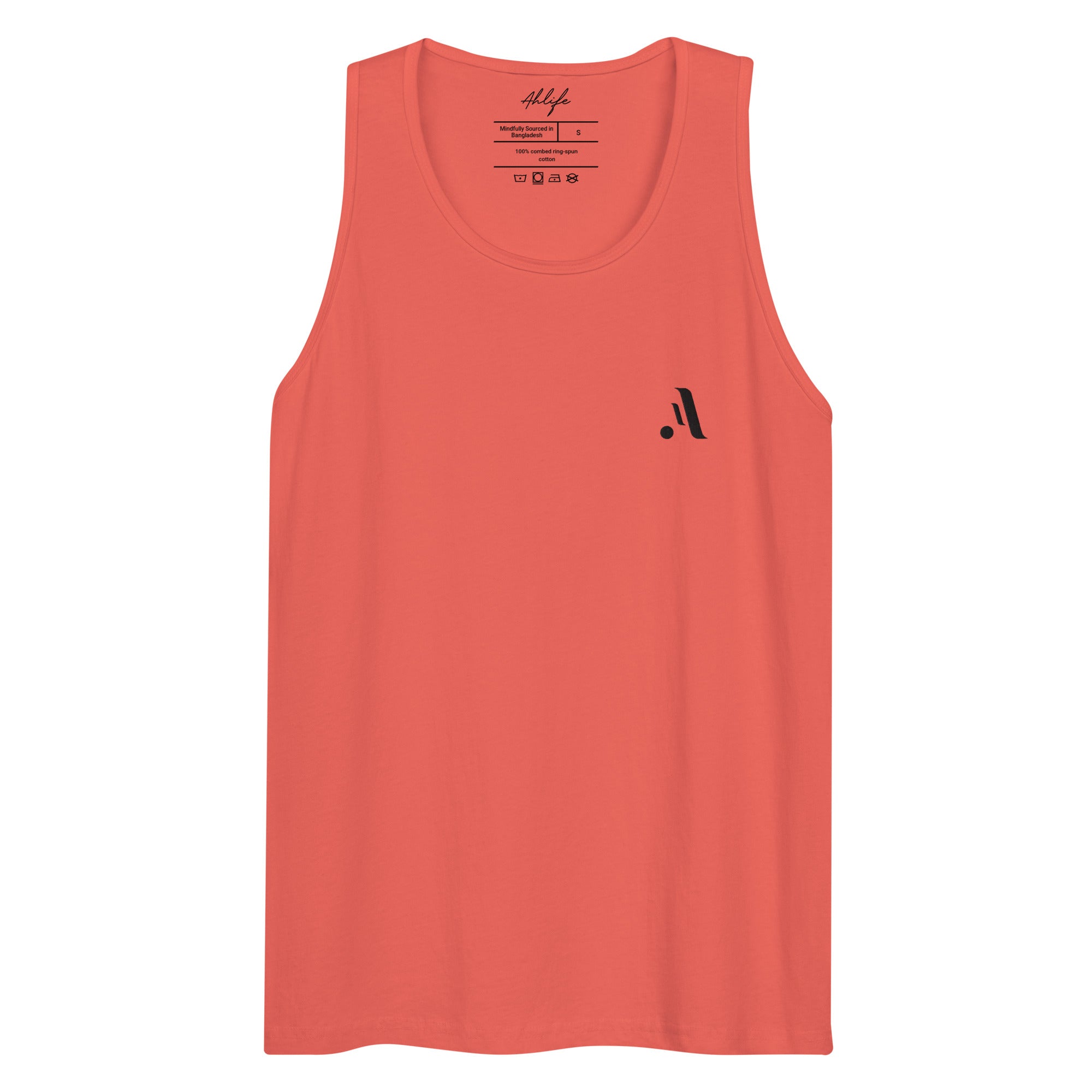 Men’s Active Tank Top — A • Midnight Black