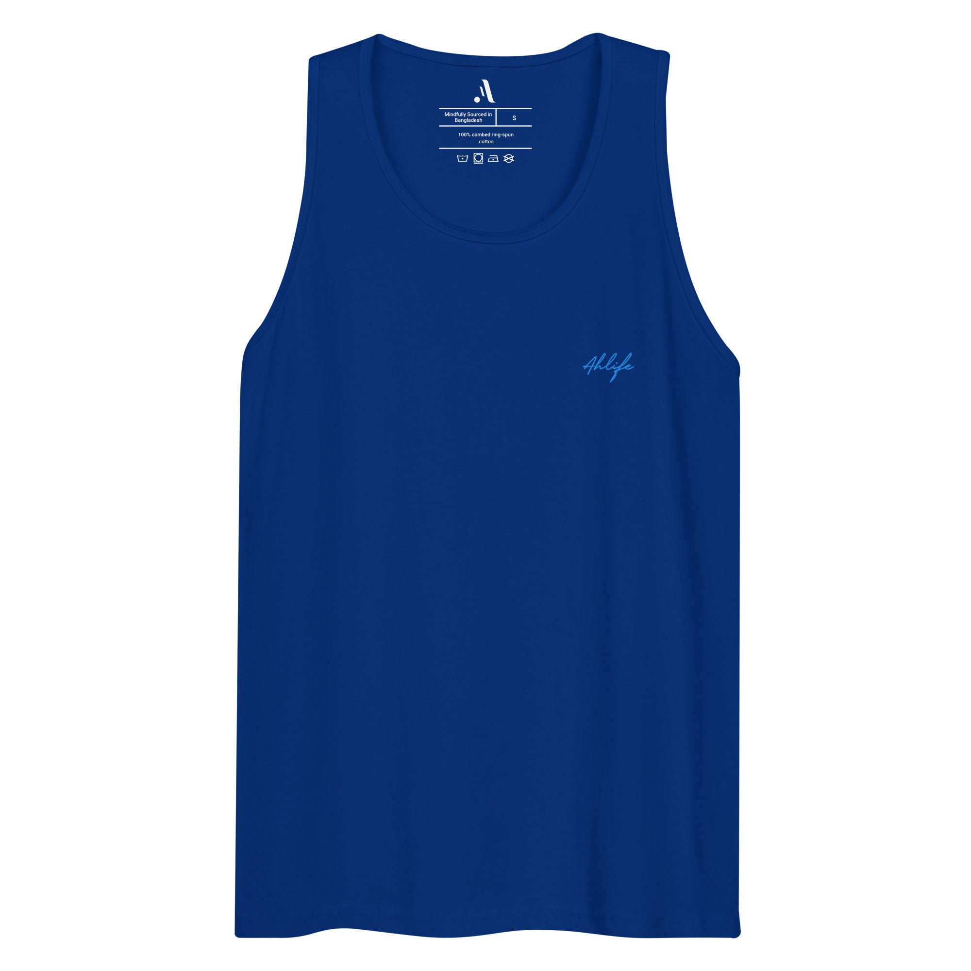Men’s Active Tank Top — Ahlife • Ocean Teal