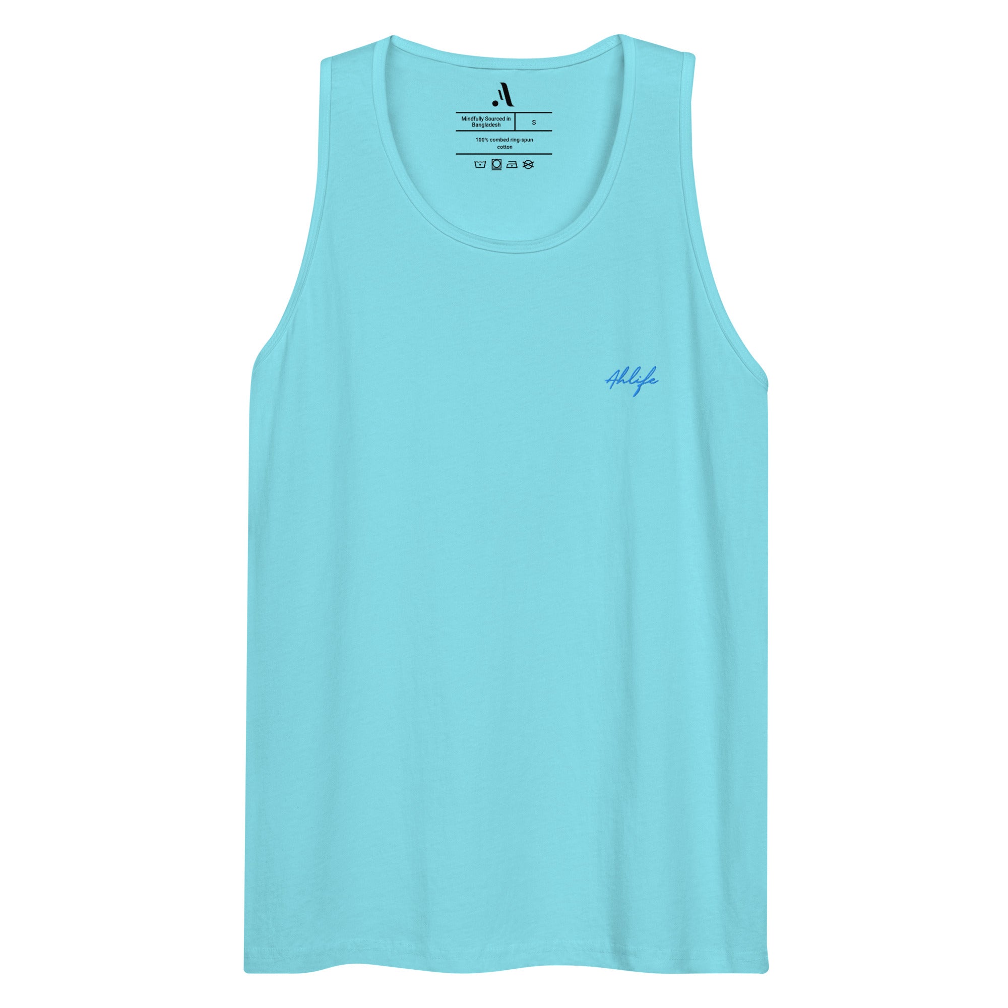 Men’s Active Tank Top — Ahlife • Ocean Teal
