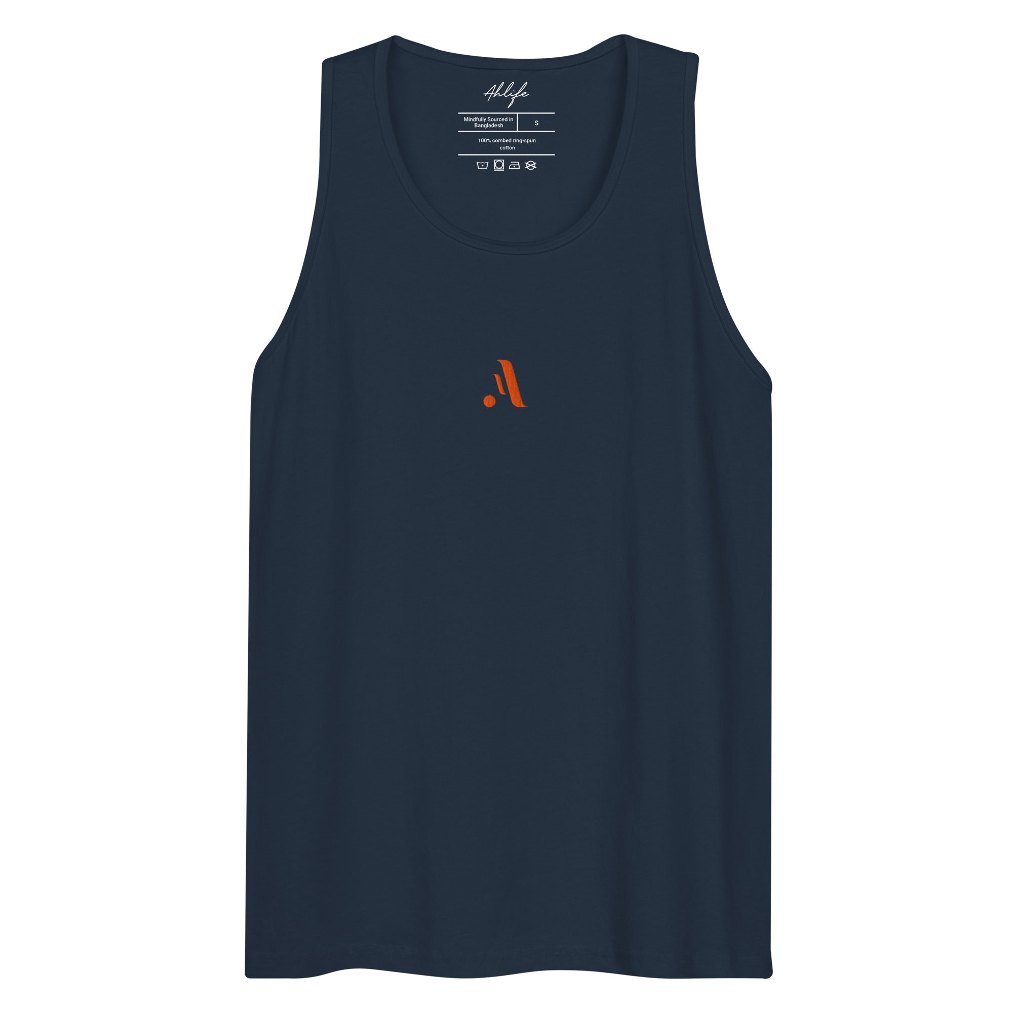 Men’s Active Tank Top — A • Solar Orange