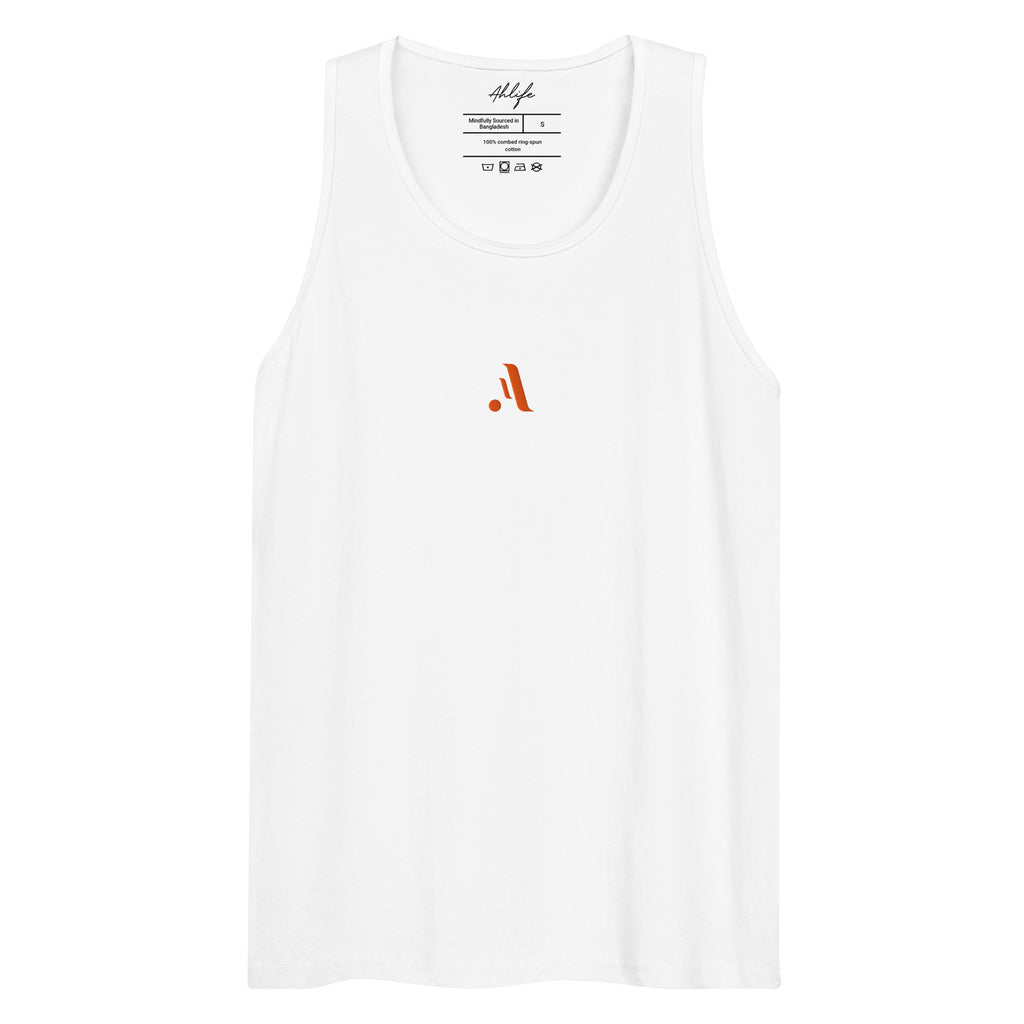 Men’s Active Tank Top — A • Solar Orange