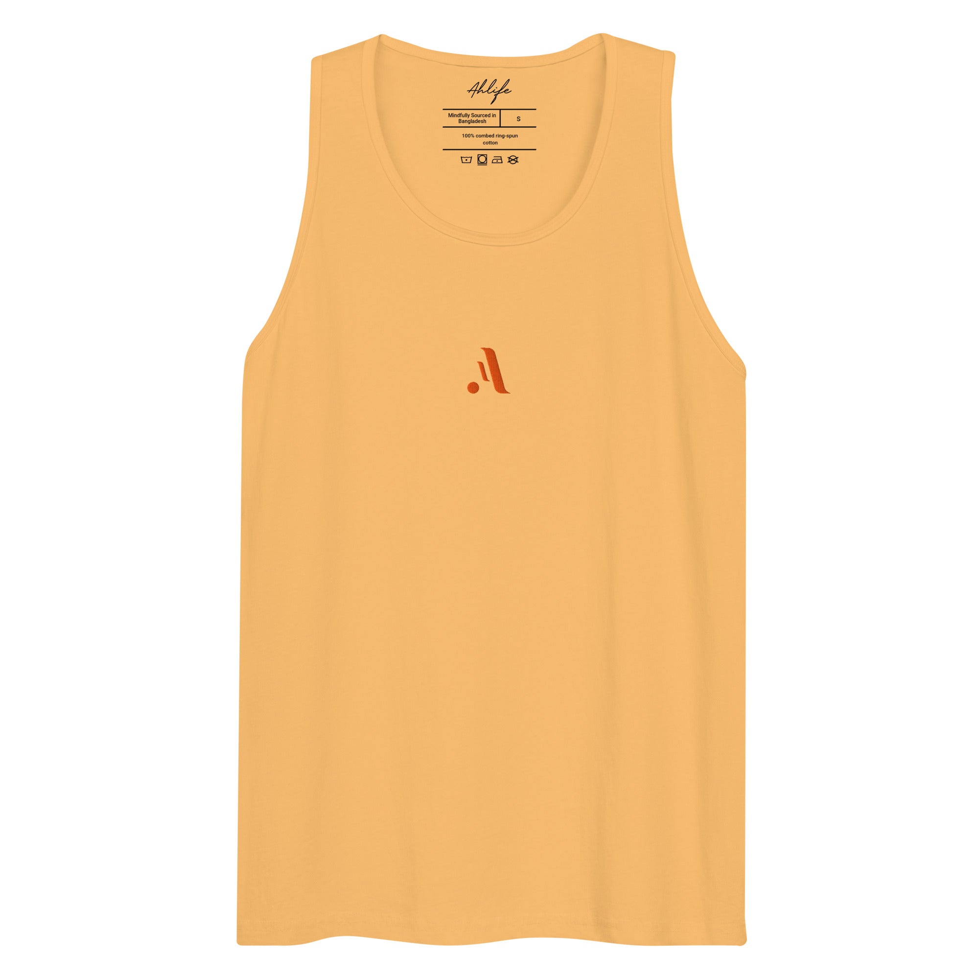 Men’s Active Tank Top — A • Solar Orange