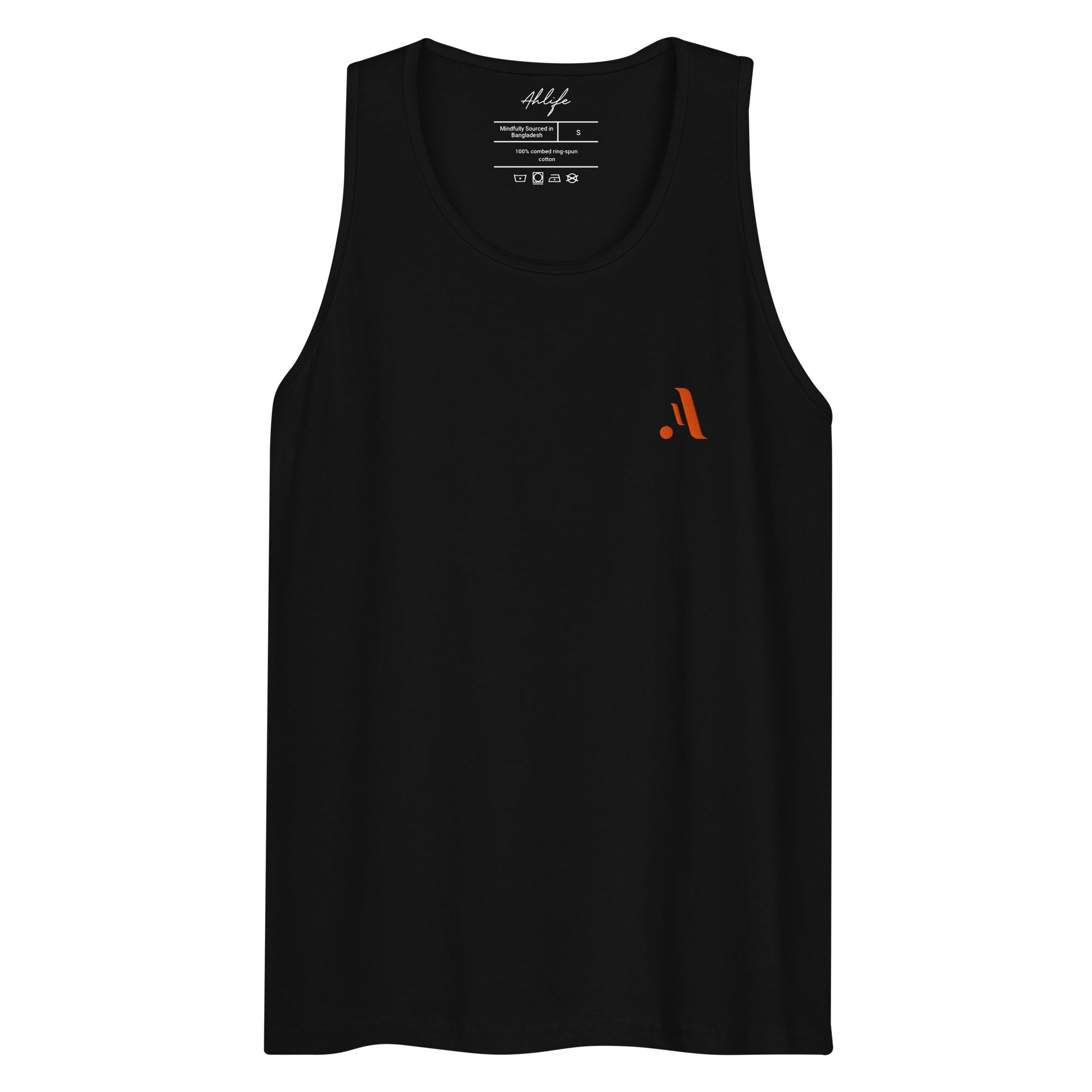 Men’s Active Tank Top — A • Solar Orange
