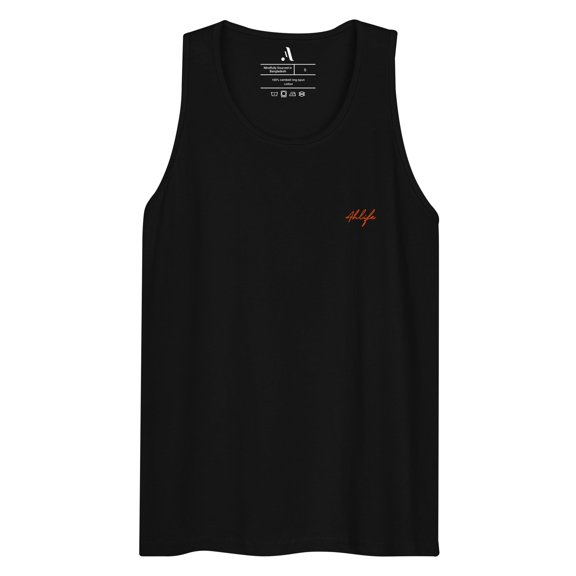 Men’s Active Tank Top — Ahlife • Solar Orange