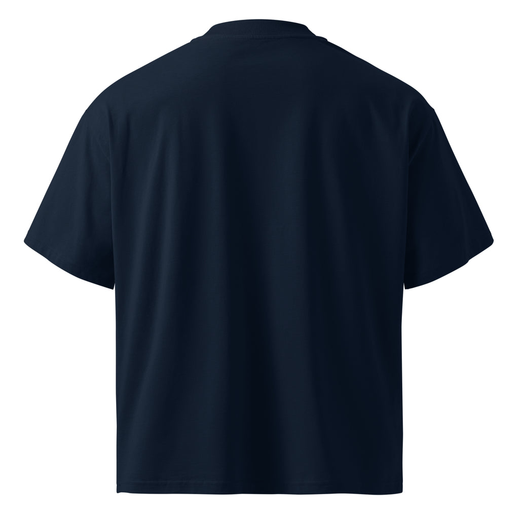 Men’s Organic Oversized High Neck Tee — A • Edition