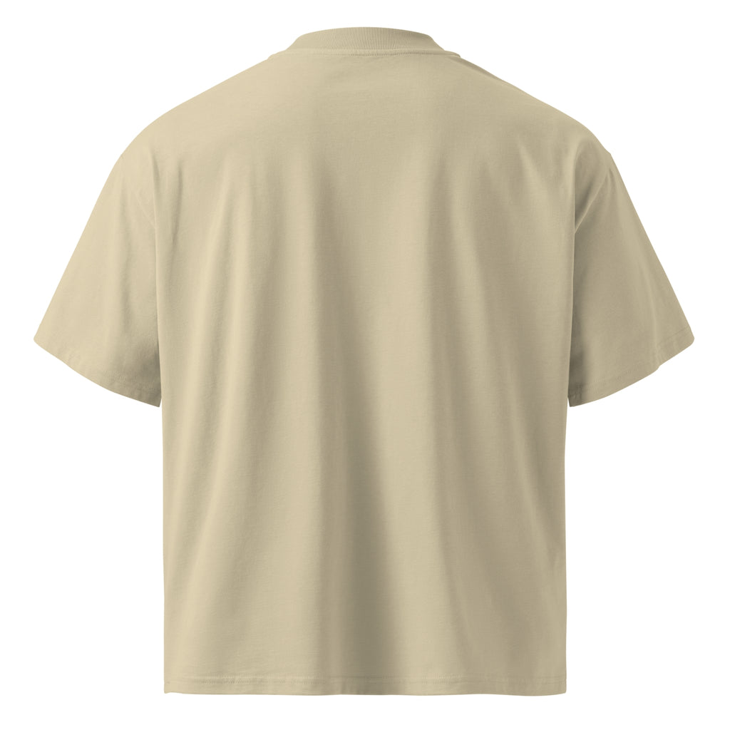 Men’s Organic Oversized High Neck Tee — A • Edition