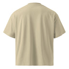 Men’s Organic Oversized High Neck Tee — A • Edition