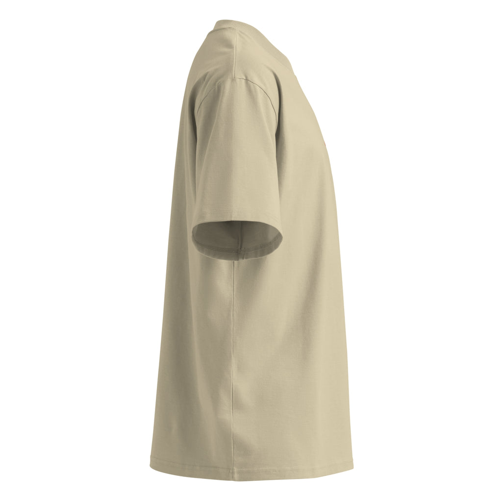 Men’s Organic Oversized High Neck Tee — A • Edition