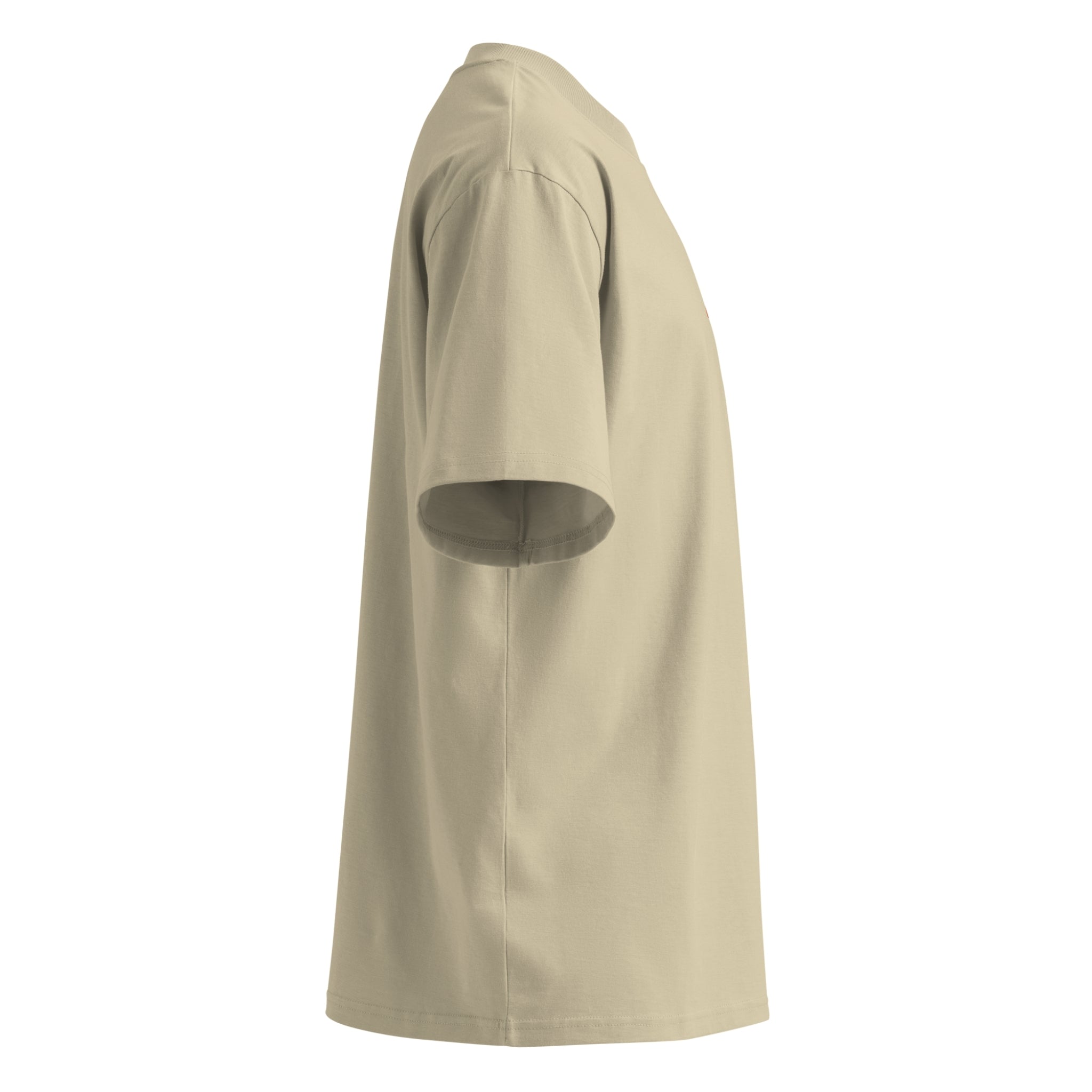 Men’s Organic Oversized High Neck Tee — A • Edition