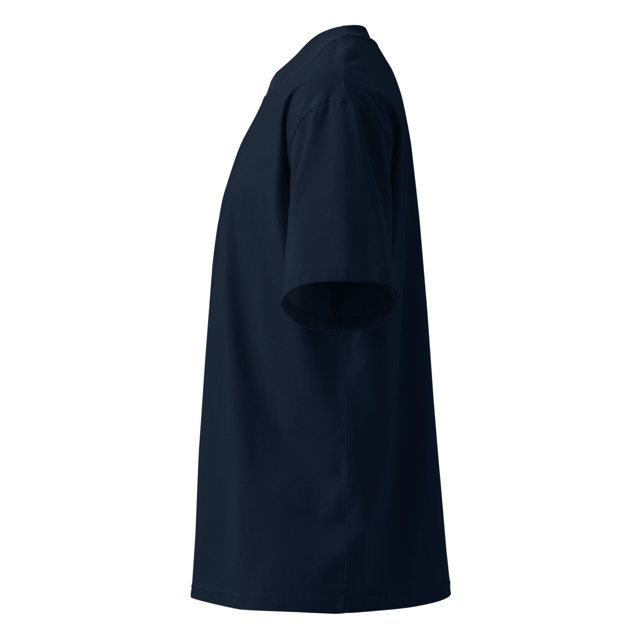 Men’s Organic Oversized High Neck Tee — A • Edition