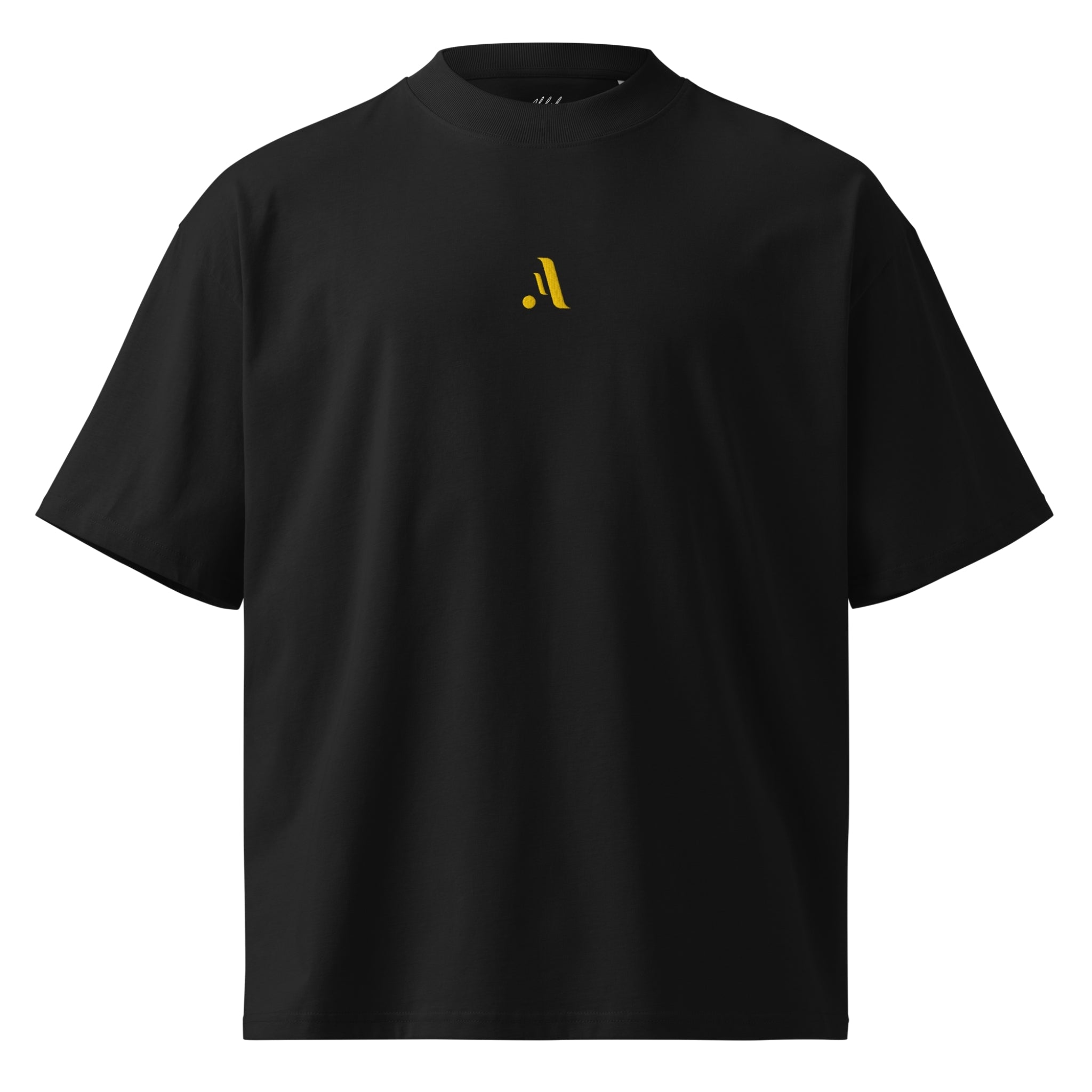 Men’s Organic Oversized High Neck Tee — A • Edition