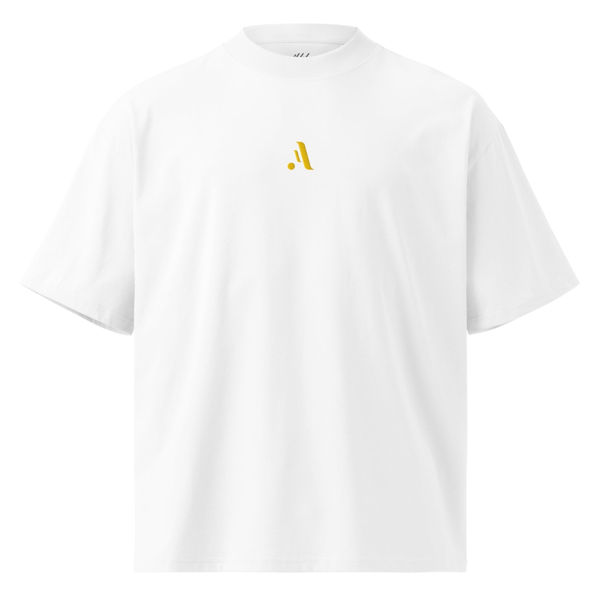 Men’s Organic Oversized High Neck Tee — A • Edition