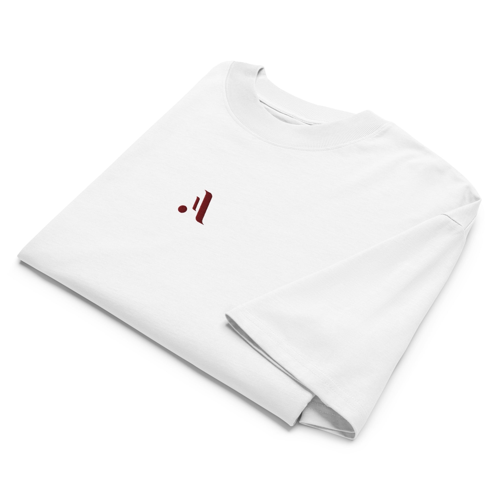 Men’s Organic Oversized High Neck Tee — A • Edition