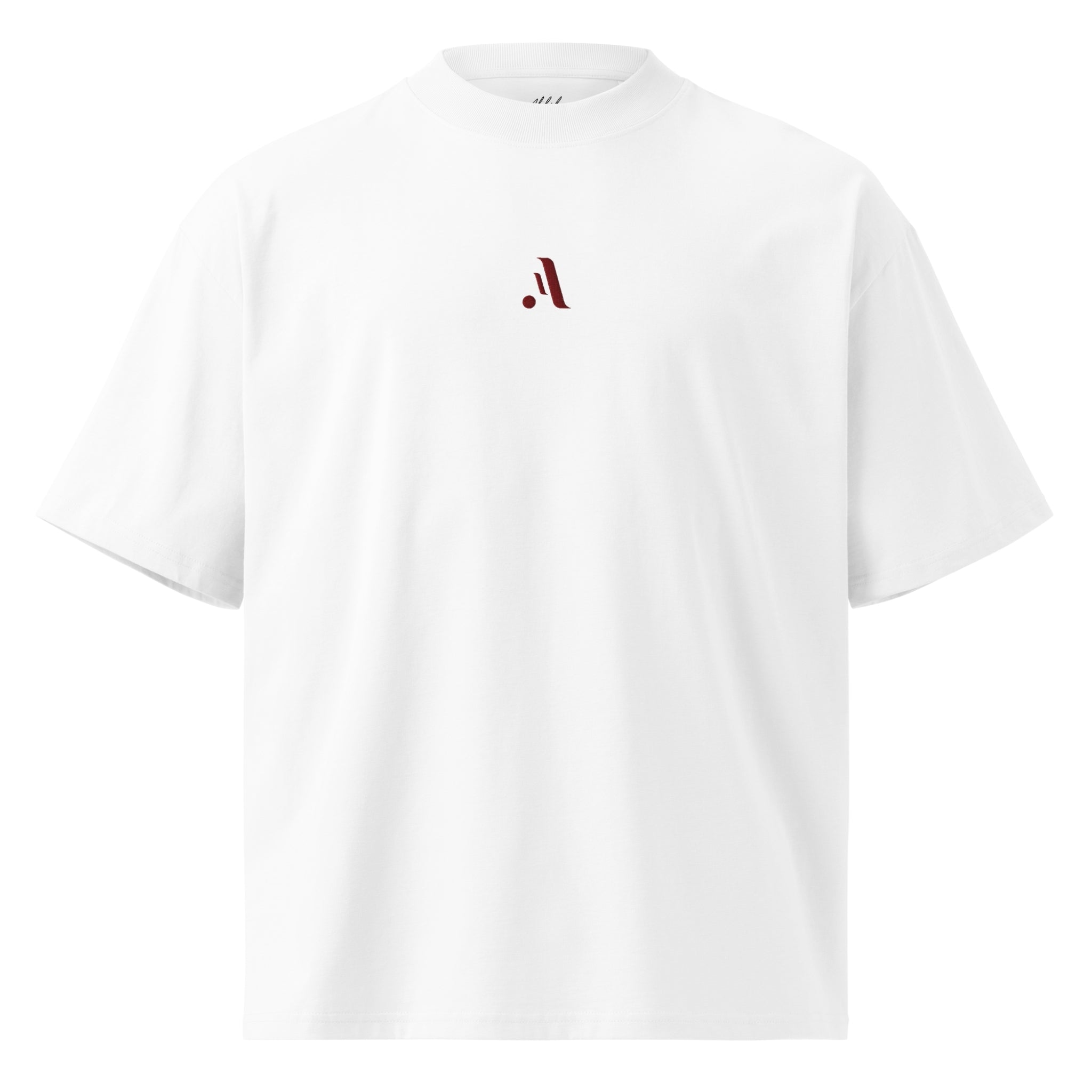 Men’s Organic Oversized High Neck Tee — A • Edition