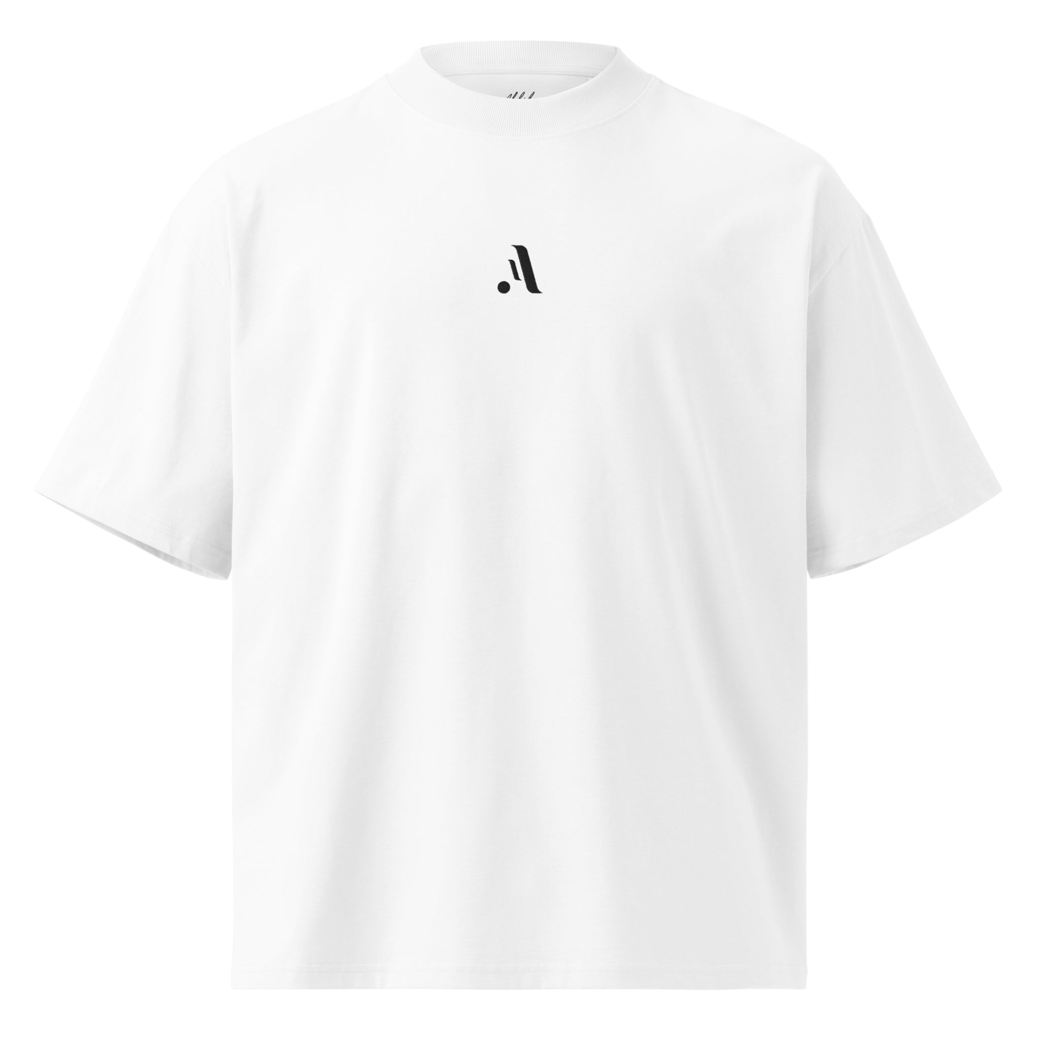 Men’s Organic Oversized High Neck Tee — A • Edition