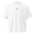 Men’s Organic Oversized High Neck Tee — A • Edition