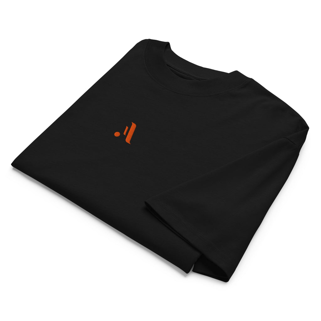 Men’s Organic Oversized High Neck Tee — A • Edition