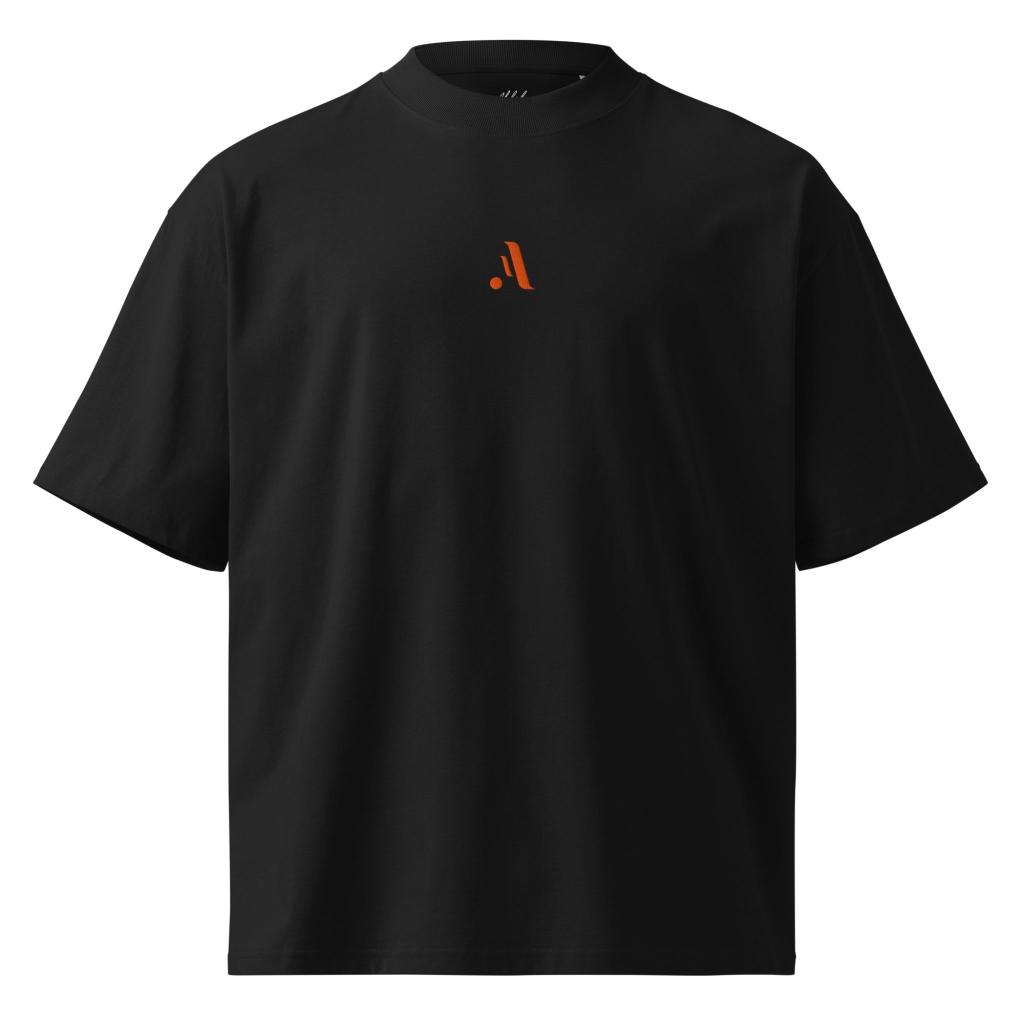 Men’s Organic Oversized High Neck Tee — A • Edition
