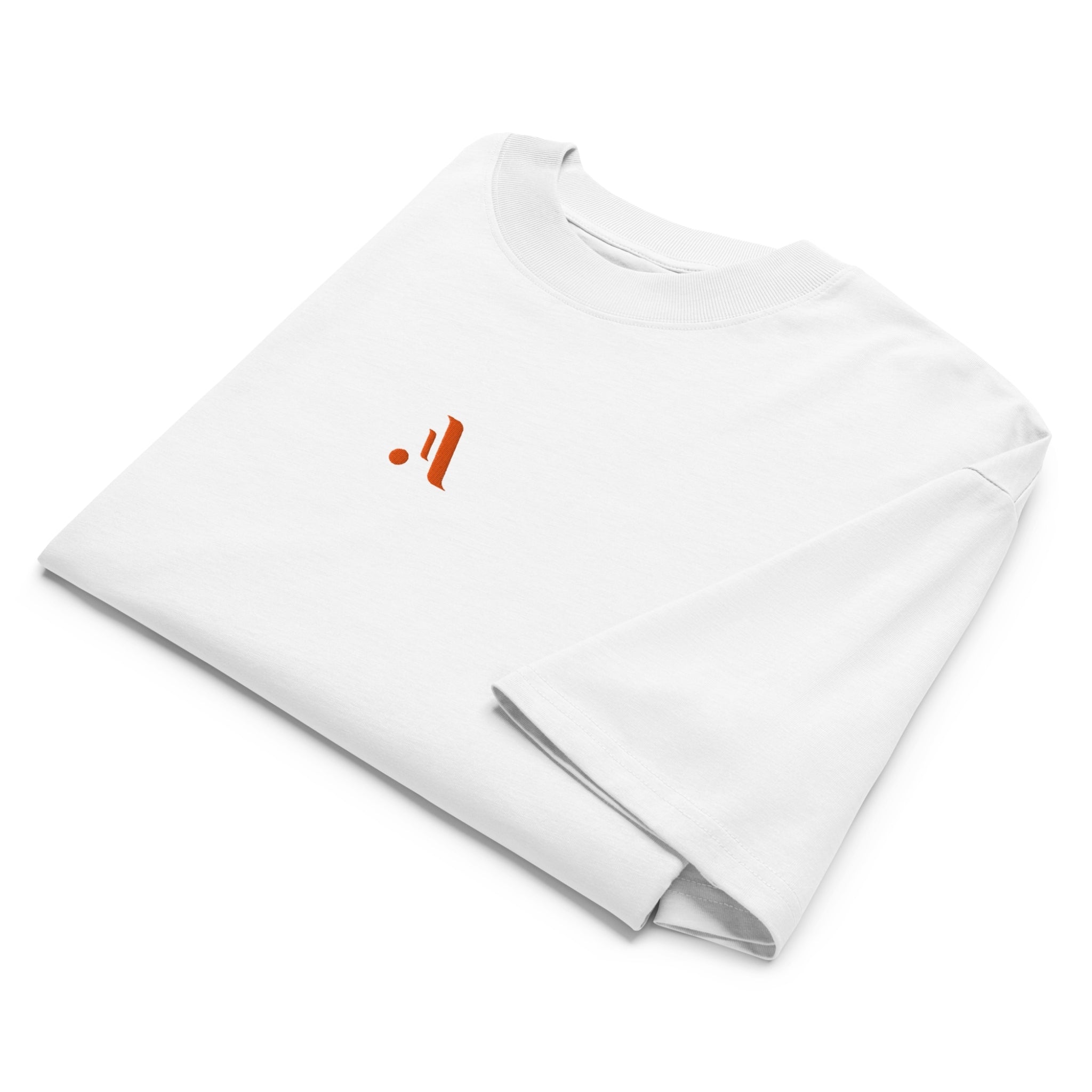 Men’s Organic Oversized High Neck Tee — A • Edition