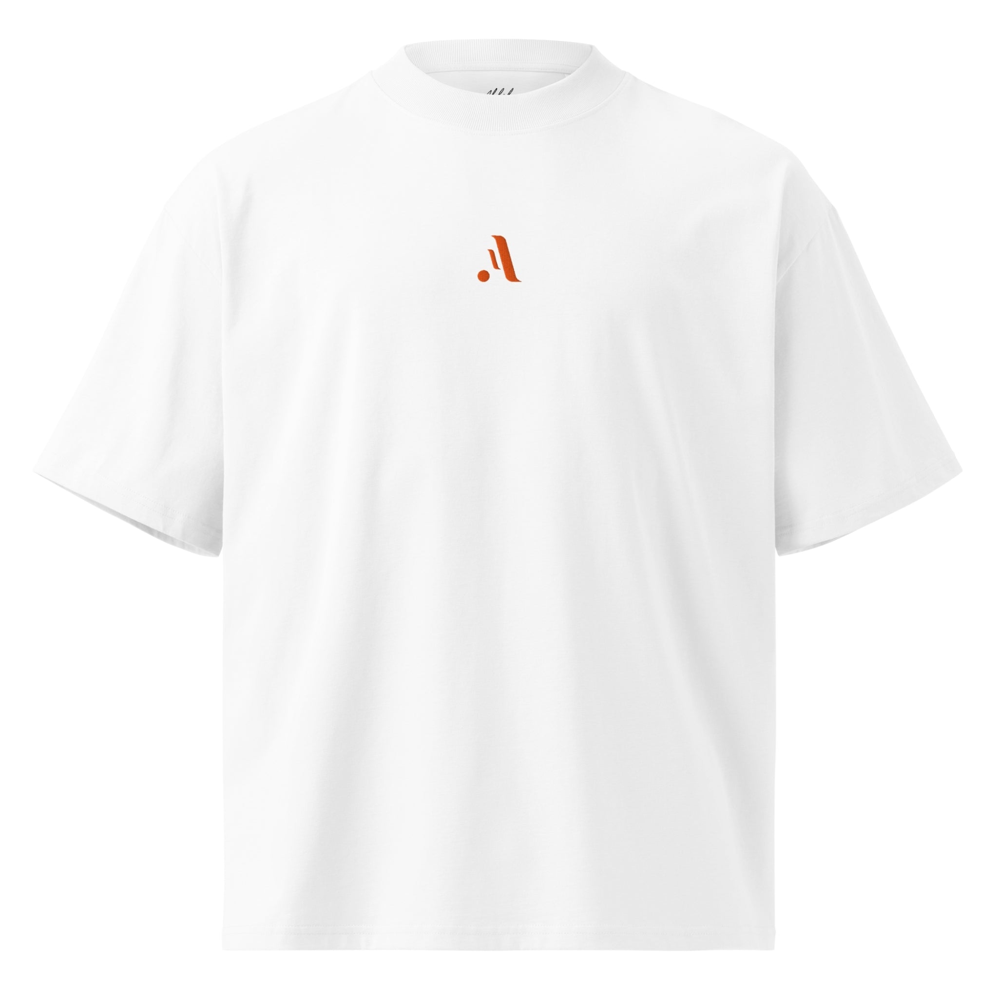 Men’s Organic Oversized High Neck Tee — A • Edition