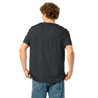 Unisex Organic Rib Neck Tee — A • Amber Gold