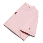 Men’s Organic Rib Neck Tee — A • Bordeaux Red
