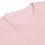 Unisex Organic Rib Neck Tee — A • Midnight Black