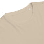 Unisex Organic Rib Neck Tee — A • Midnight Black