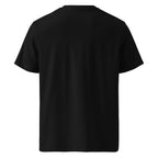 Unisex Organic Rib Neck Tee — A • Midnight Black