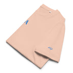 Men’s Organic Rib Neck Tee — A • Ocean Teal