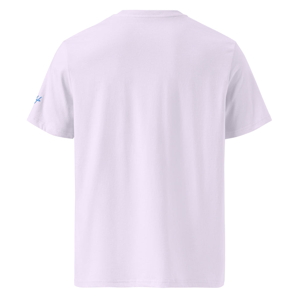 Men’s Organic Rib Neck Tee — A • Ocean Teal