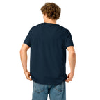 Unisex Organic Rib Neck Tee — A • Ocean Teal