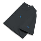 Unisex Organic Rib Neck Tee — A • Ocean Teal