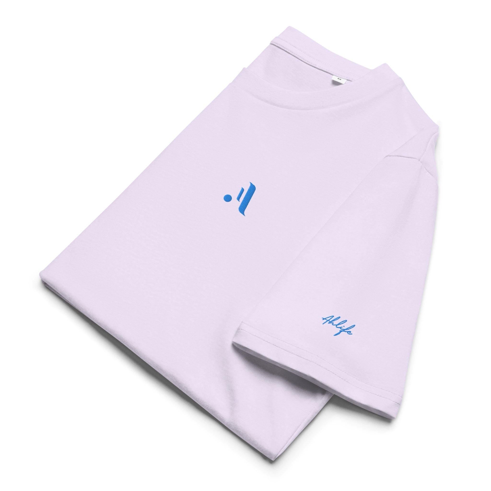 Unisex Organic Rib Neck Tee — A • Ocean Teal