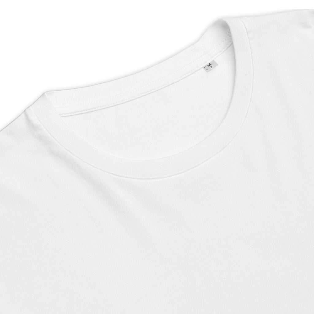 Unisex Organic Rib Neck Tee — A • Ocean Teal