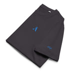 Unisex Organic Rib Neck Tee — A • Ocean Teal