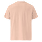 Men’s Organic Rib Neck Tee — A • Solar Orange