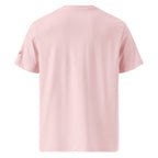 Unisex Organic Rib Neck Tee — A • Solar Orange