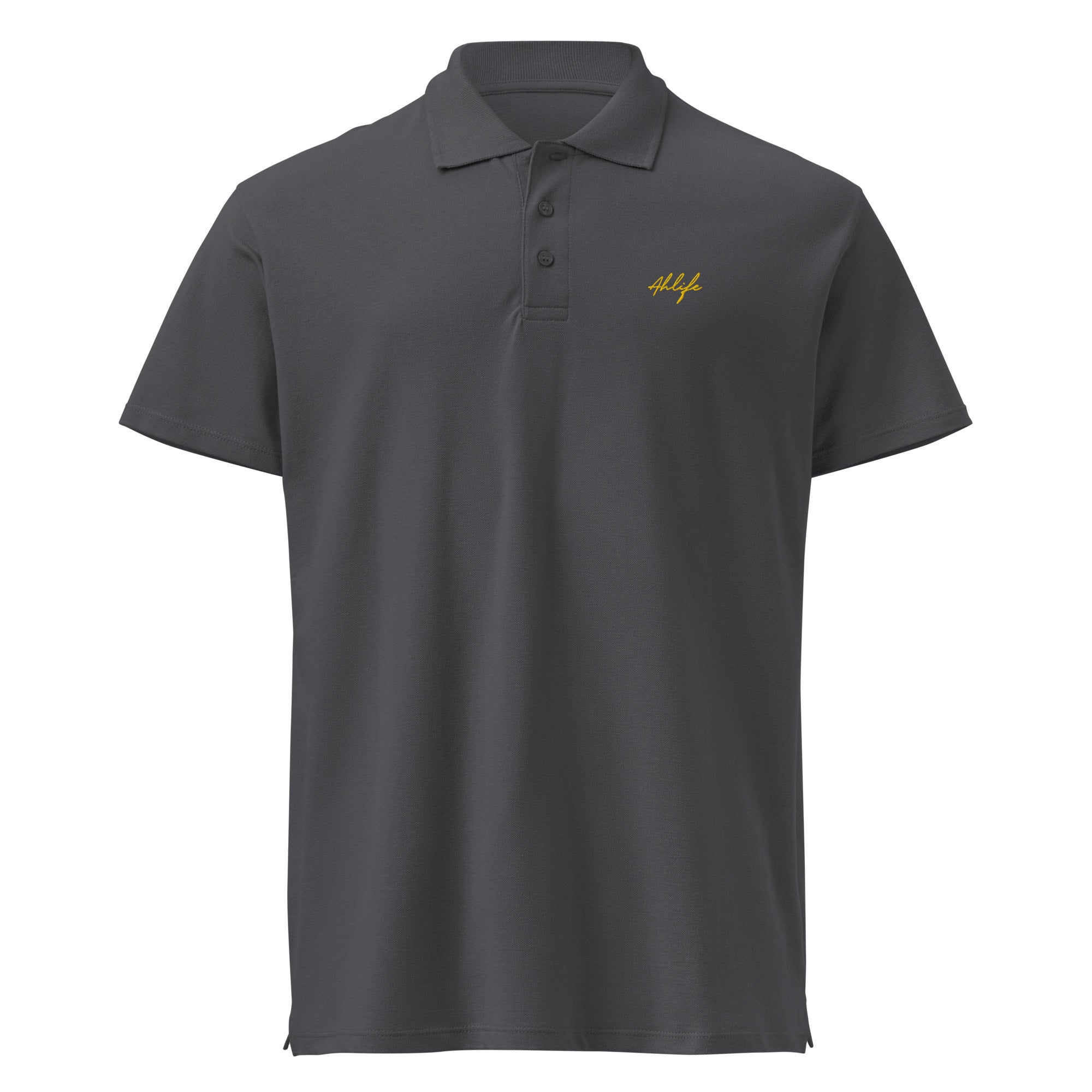 Unisex Timeless Piqué Polo —  Ahlife • Amber Gold