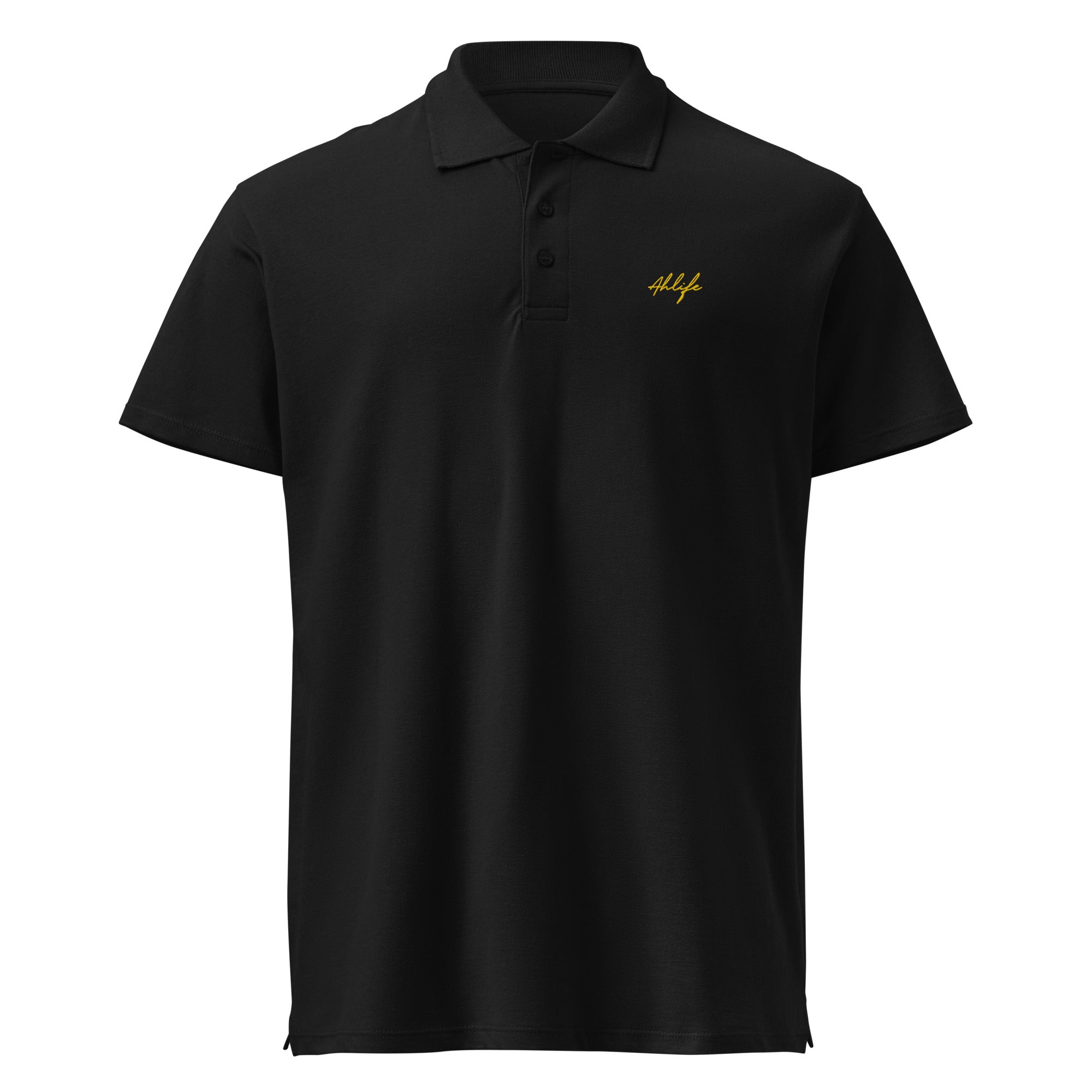 Unisex Timeless Piqué Polo —  Ahlife • Amber Gold